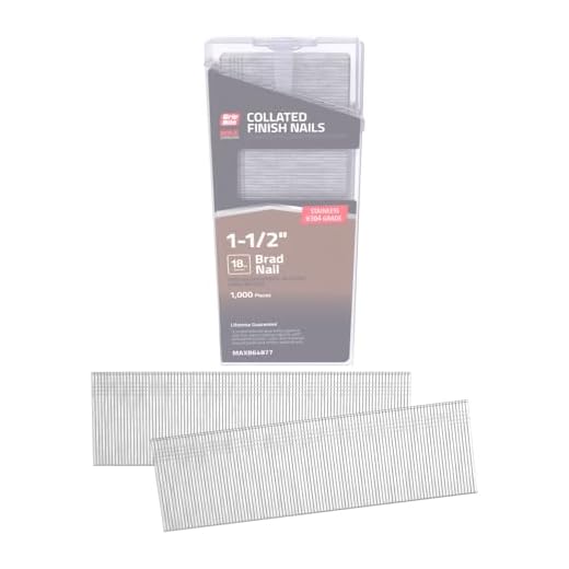 304 Stainless Steel Brad Nails in Box