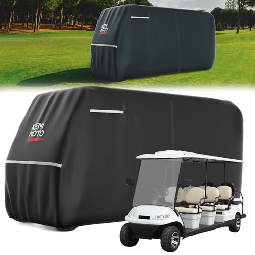 Housse pour chariot de golf 8 places KEMIMOTO bâche de protection imperméable 600D