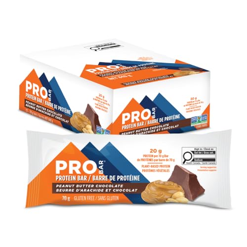 PROBAR Plant-Based Protein Bars, Peanut Butter Chocolate