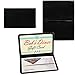 StoreSMART Black Folding Business Card Holders - 10 Pack - Polypropylene Plastic (RPP2915BK10)