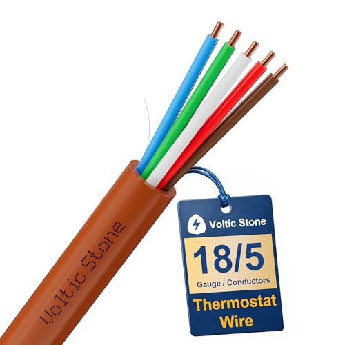 Voltic Stone 18/5 Thermostat Wire 100 ft
