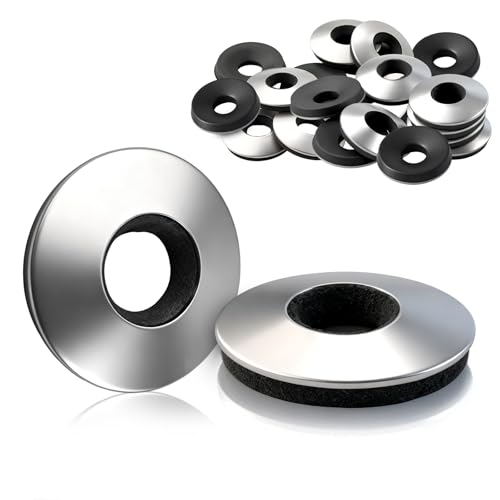 210pcs M6.3x16mm EPDM Seal Washers Neoprene Coated Stainless Steel Washers for Plumbing Screws