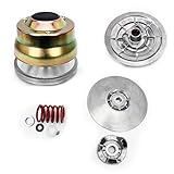 SFriding Aluminum Drive Clutch & Secondary Driven Clutch Kit for Yamaha G2 - G22 Golf Carts 4-Cycle Golf Carts 1985-2006 High Performance Light Weight