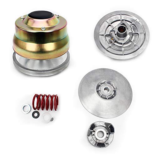 SFriding Aluminum Drive Clutch & Secondary Driven Clutch Kit for Yamaha G2 - G22 Golf Carts 4-Cycle Golf Carts 1985-2006 High Performance Light Weight