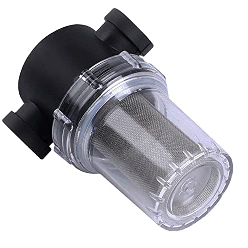 Filtro de Jardín Plástico Transparente para Riego G1 20 Mesh