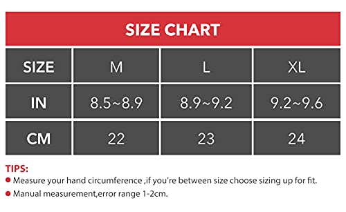 JIKKO Anti-Collision Cycling Gloves Full Finger For Men Women, Touch Screen Shock-Absorbing Anti-Slip Mountain Bike Gloves Padded Breathable MTB Road Bicycle Riding Gloves M/L/XL - Image 7