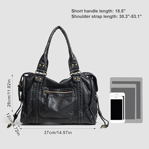 Rivet Crossbody Bag for Women, Retro Summer Shoulder Purses, Vintage Y2K Summer Hobo Shoulder Work Bags2