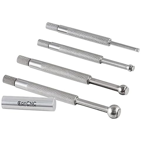 accusize - 4 PCS Kleines Loch Gauge Set, Half Ball Typ, eg04-5001 Cover