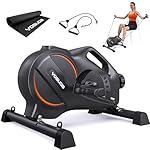 YOSUDA Under Desk Bike Pedal Exerciser - Magnetic Mini Exercise Bike for Arm/Leg Exercise, Desk Pedal Bike for Home/Office Workout