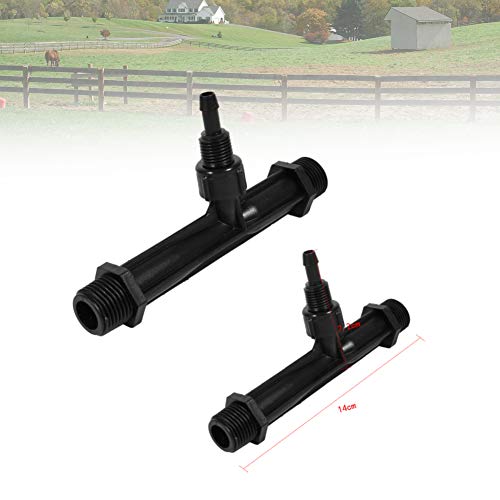 Acogedor 2Pcs Irrigation Venturi Fertilizer Kit, Venturi Fertilizer Mixer Injectors, Use The Siphon Principle, for Agriculture Fertilizer Irrigation, Jet Device, etc