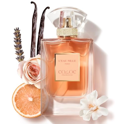 LEAU MLLE Paris Eau de Parfum - Inspired by C. Coco Mademoiselle Fresh & Floral Oriental Notes Of Citrusy Rose Essence Warm Vanilla & Earthy Patchouli Long Lasting Womens Perfume Precious Gift
