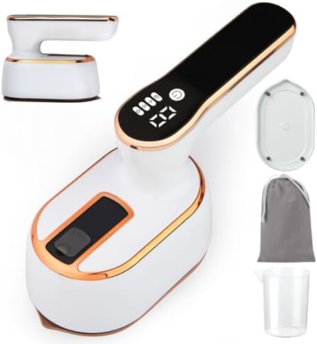 1000w Travel Garment Steamer for Clothes: Foldable Portable Handheld Clothing Mini Steamers Travel Size Hand held Electric Small steam Iron Travel Dorm Essentials