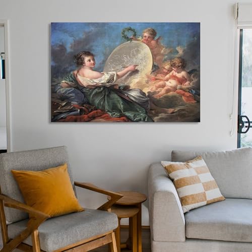 Poster Francois Boucher impression sur toile déco 60x90 cm - 6