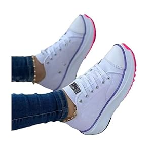 GYRE 2023 Canvas Schoenen Vrouwen Mode Trainers Low-Top Platform Vrouwen Casual Sneaker Grote Size Ademende Vrouwen Schoenen Sneaker Candy Kleur Flats Vrouwelijke