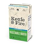 KETTLE & FIRE Savory Low Sodium Vegetable Broth, 32 OZ