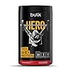 Bulk Hero Whey Protéine en Poudre | Fraise | 26 Portions | 26g Protéine + 3g Créatine | 5g BCAA | Faible en Sucre | Absorption Rapide | Isolat, Hydrolysat & Concentré