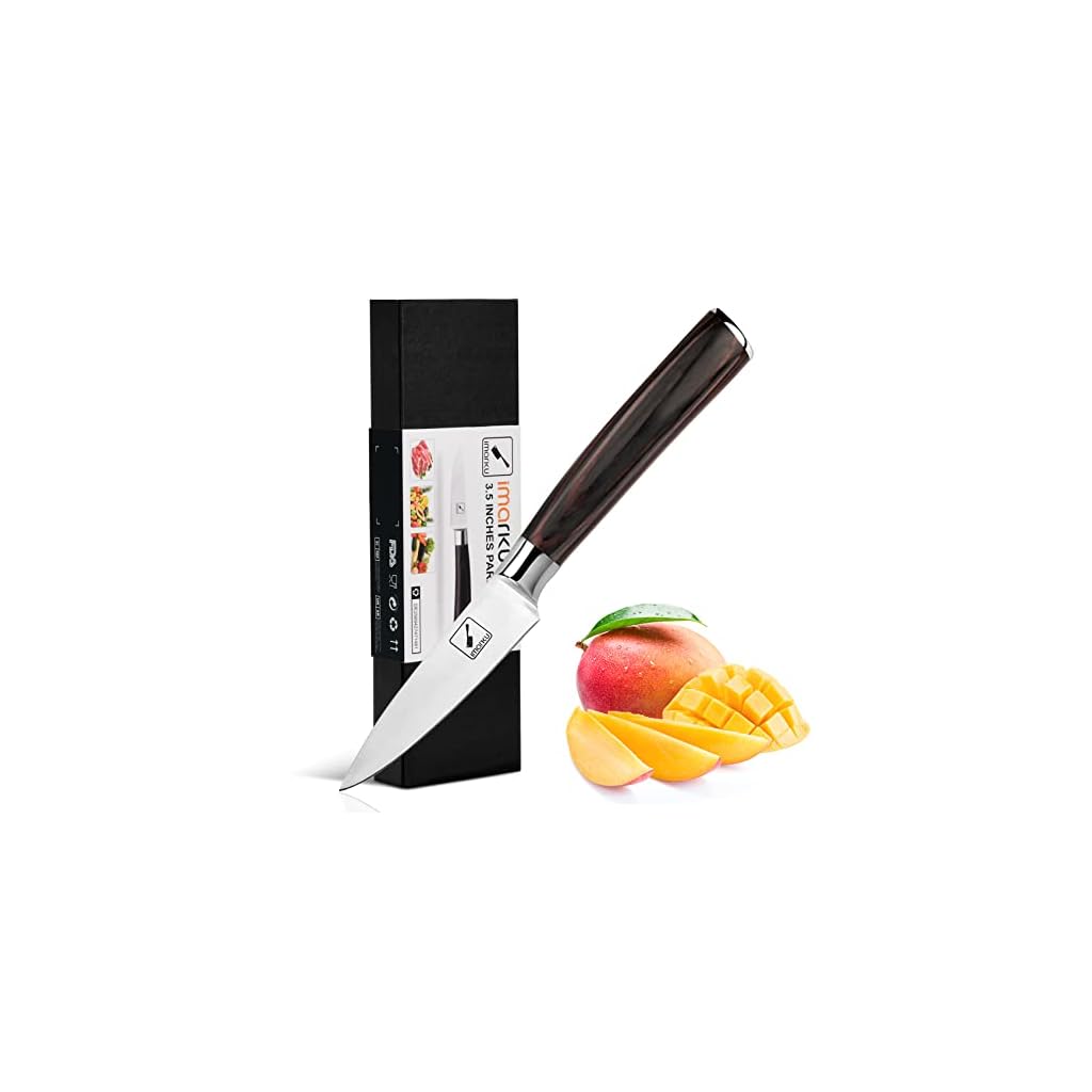 imarku Paring Knife Paring Knives, 3.5 Inch Small Kitchen Knife