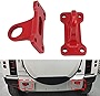 Snailfly Fit for Land Rover Defender 90 110 2020-2023 Heavy Duty Trailer Hitch Tow Hook Rescue -2pcs in Red