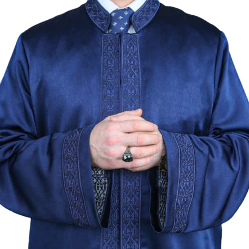 Lux Muslim Prayer Robe, Jubba for Men | Thobe for Imam | Thawb, Jubbah Outfits Wearing, Galabia Coat