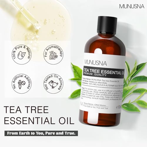 Aceite Esencial de Menta y Árbol de Té para Aromaterapia miniatura 3