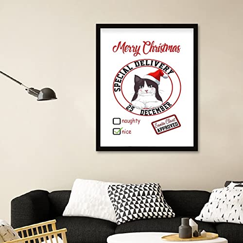 Décoration murale de Noël en bois grand format pour habiller vos murs vides - 6