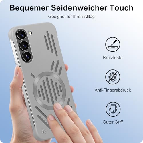 Coque S23 Plus MagSafe : résout la surchauffe et protège des chocs