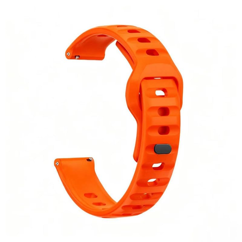 Smart Watch Strap 22mm Lining Silicon Compatible with Fire-Boltt Shark (BSW119) Smart Watch - Lining Silicon Strap