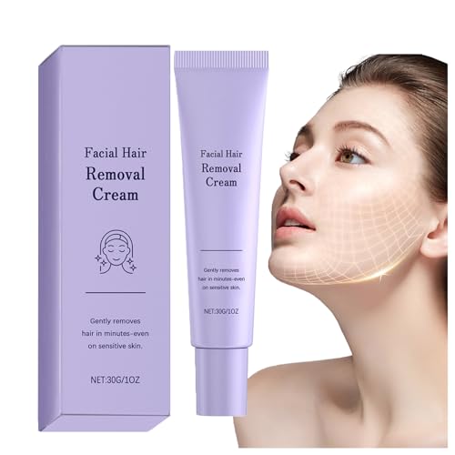 Medicpure Facial Hair Removal Cream – Dermatologist Recommended, Hydrateology Facial Hair Removal,