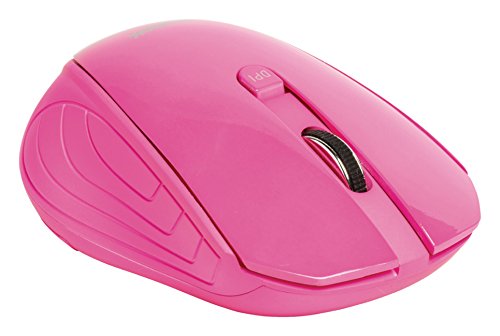 Preisvergleich Produktbild Eurosell Wireless Mouse - Funk Maus USB mit Nano Empfänger - pink rosa