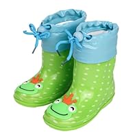 ENEN Rain Boots for Kids Girls and Boy, Rain Boots Toddler 1-9yrs Unisex Children Wellies Waterproof Non-Slip Rubber Gripped Sole for Spring Summer, School, Outdoors