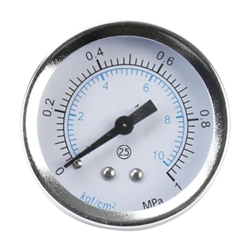 Manomètre compact Y50 10 kgf/cm² pour compresseur et circuit d'eau