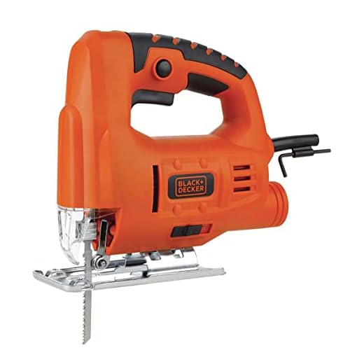 BLACK+DECKER Serra Tico Tico, Potência de 400W e 3000GPM, Capacidade de Corte em Madeira, Alumínio e Aço, Modelo JS10, 220V