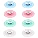 Produktbild gotyou 8 Stück Spüle Siebe,Ablaufstöpsel Bodenablauf,Deodorant Bodenablaufabdeckung,Universal Abflussstöpsel Undichtigkeiten zu Vermeiden,für Küche, Bad,4 Farben