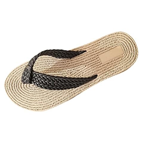 OBiQuzz Women's Summer Flat Flip Flops Cover