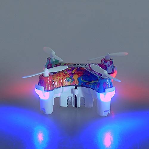 Image of REES52 Newest Cheerson CX-10D CX10D RC Mini Nano Drone 2.4G 6-axis High Hold Mode LED RC Quadcopter RTF with Transmitter