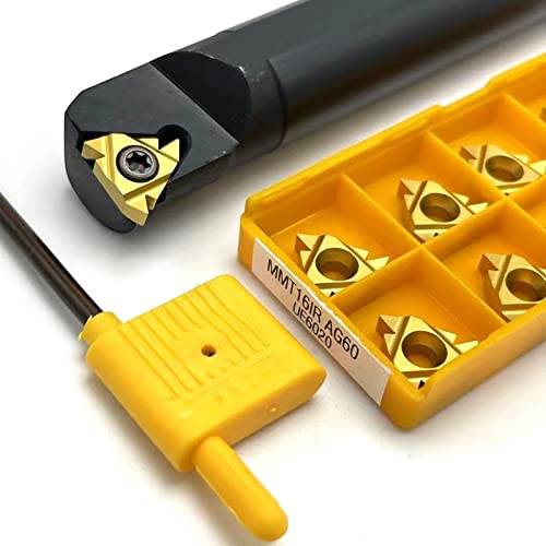 Tool Part For SNR0010K11 SNR0012M11 SNR0016Q11 SNR0016Q16 SNR0020R16 SNR 0025S16 SNR0020R22 SNR0025S22 Internal Thread Tool Holder 11IR 16IR - (Angle: SNR0020R16 / Shank Diameter: MMT16IR AG60 VP15TF)