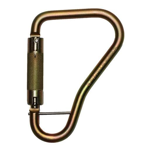 Safewaze FS1026, 2-5/64" Large Steel Carabiner, Pack of 3 pcs