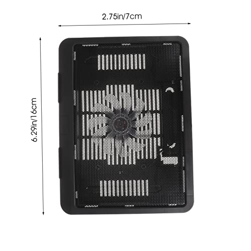 Base ergonómica para laptop Holibanna con ventilador LED miniatura 2
