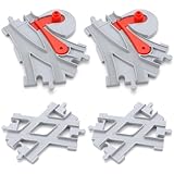 ✅【Ideales Geschenk für junge Zugfans】: Dieses Schienen Set ist das perfekte Geschenk für Kinder ab 2 Jahren, die Eisenbahnen lieben. Es bietet stundenlangen kreativen Spielspaß für Geburtstage, Feiertage und andere besondere Anlässe.