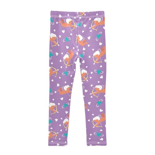 Girls Leggings Funny Cartoon Cupid Shooting Arrows Toddler Girls Clothes Leggings for Girls Toddler Girls Leggings 3-4T2