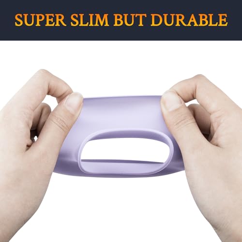 Image of SOULWIT Silicone Ear Pads Cover Protector for Bose QuietComfort QC15 QC25 QC2 QC35 QC45 /Ae2 Ae2i Ae2w /SoundTrue & SoundLink AE Headphones Cushions, Sweatproof, Easily Washable - Chilled Lilac