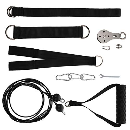 BESPORTBLE – Sistema de cabo de polia fitness para levantamento de peso, tríceps