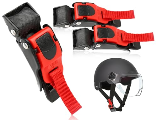 Lhbwhiz 2 Stück Motorrad Helm Release Schnallen,Universal...