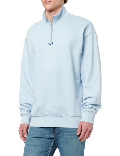 Sudadera Hugo Neeler con media cremallera para hombre