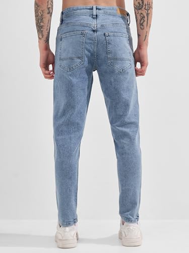 Image of Highlander Men Men's Straight Relaxed Fit Jeans | Stretchable | Everyday Comfort & Style| Jeans for Man|Premium Cotton Blend