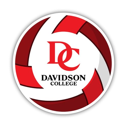 Davidson College Volleyball Vinyl Decal Sticker – Officially Licensed 4-Inch
