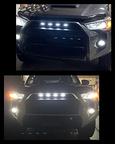 Lámparas LED blancas para parrilla frontal 4PCS miniatura 7