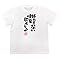 Tシャツ白ｘ文字黒