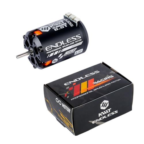 KWTRC 540 Endless Brushless Motor, High-Torque & High-Efficiency RC Motor, Heat-Resistant, Lightweight Design, Compatible with 1/10 On-Road/Off-Road RC Race Cars (6.5T)