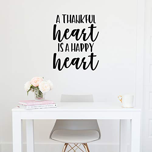 Vinilo decorativo de pared con frase inspiradora 27 x 22 pulg